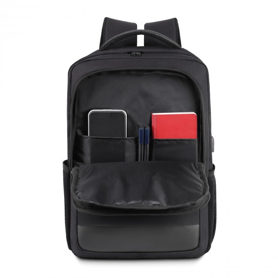 YÖRÜNGE SİYAH LAPTOP BÖLMELİ SIRT ÇANTASI, 405401