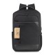 YÖRÜNGE SİYAH LAPTOP BÖLMELİ SIRT ÇANTASI, 405401