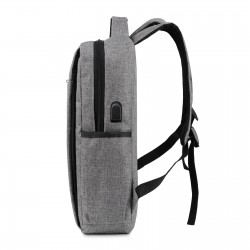 YELKEN GRİ LAPTOP BÖLMELİ SIRT ÇANTASI