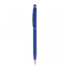 BAYRAKLI LACİVERT METAL TÜKENMEZ KALEM