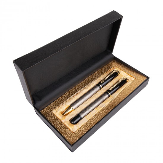 SİLOPİ OSMANLI KABARTMALI İKİLİ KALEM SETİ, 4150OS