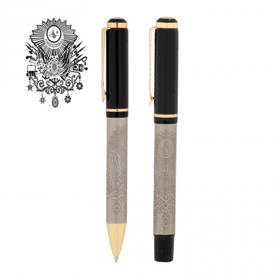 SİLOPİ OSMANLI KABARTMALI İKİLİ KALEM SETİ, 4150OS