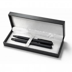 SUNGURLU SİYAH İKİLİ KALEM SETİ