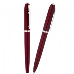 İkili Kalem Seti Bordo 003