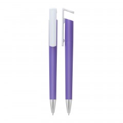 ECEABAT MOR PLASTİK TÜKENMEZ KALEM 