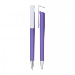 ECEABAT MOR PLASTİK TÜKENMEZ KALEM 