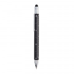 ORTA SİYAH SU TERAZİLİ METAL TÜKENMEZ KALEM