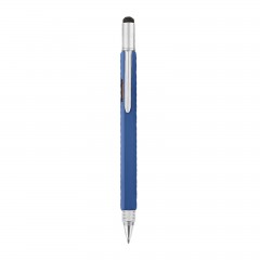 ORTA LACİVERT SU TERAZİLİ METAL TÜKENMEZ KALEM
