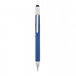 ORTA LACİVERT SU TERAZİLİ METAL TÜKENMEZ KALEM