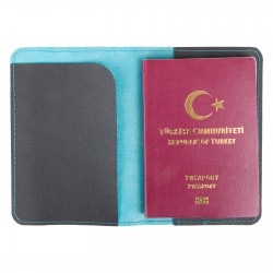 PASAPORTLUK TURKUAZ DERİ PASAPORTLUK TURKUAZ DERİ