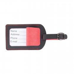 BAGAJ ETİKETİ KIRMIZI DERİ BAGAJ ETİKETİ KIRMIZI DERİ