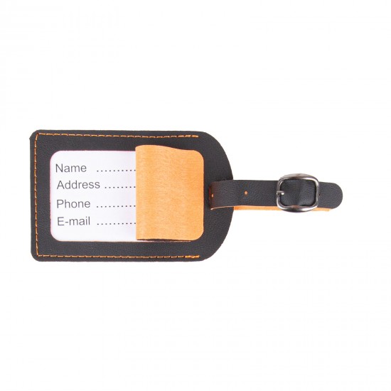 BAGAJ ETİKETİ TURUNCU DERİ, 460416