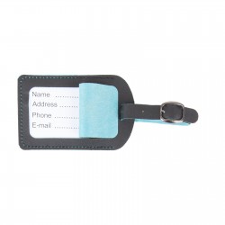 BAGAJ ETİKETİ TURKUAZ DERİ BAGAJ ETİKETİ TURKUAZ DERİ