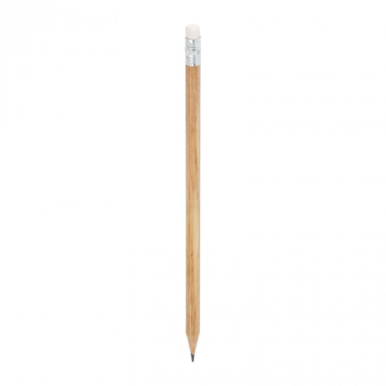 OLUR KÖŞELİ SİLGİLİ NATUREL KURŞUN KALEM, 4635KS