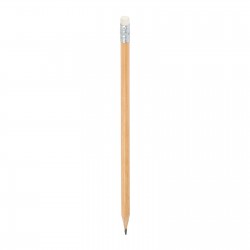 OLUR YUVARLAK SİLGİLİ NATUREL KURŞUN KALEM 