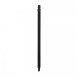 İLİÇ SİYAH KÖŞELİ LATALI SİLGİLİ NATUREL KURŞUN KALEM 