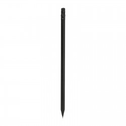 İLİÇ SİYAH YUVARLAK LATALI SİLGİLİ KURŞUN KALEM