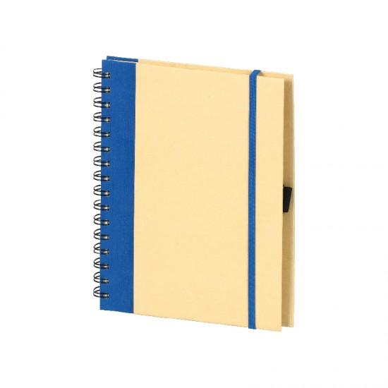 FUNDA LACİVERT SPİRALLİ NOTLUK, YN 468705 Spiralli Notluk Lacivert 025