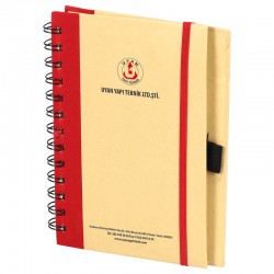 Spiralli Notluk Kırmızı 029