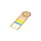 Post-it Kitap Ayracı Siyah 032