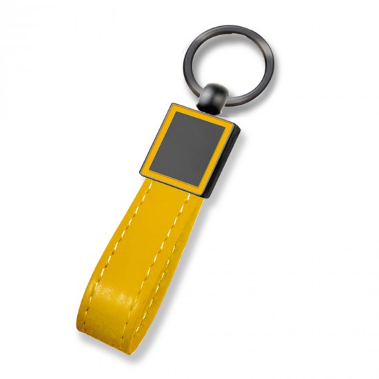 BEYSEKİ SARI METAL - DERİ ANAHTARLIK, 475206