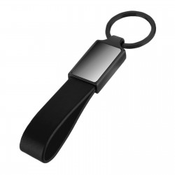 KARAYEL SİYAH METAL-DERİ ANAHTARLIK KARAYEL SİYAH METAL-DERİ ANAHTARLIK