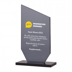 KAŞGAR SİYAH KRİSTAL PLAKET KAŞGAR SİYAH KRİSTAL PLAKET