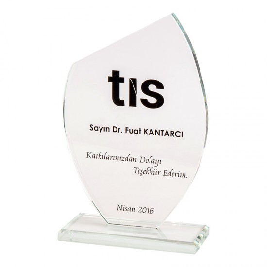 Kristal Plaket 009 Kristal Plaket 009