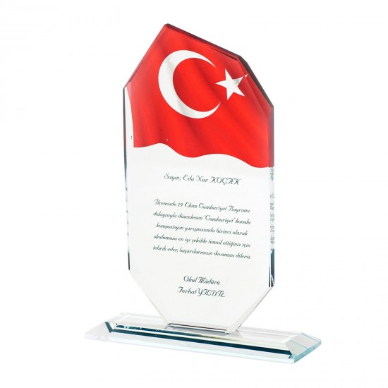 OSKAY ŞEFFAF KRİSTAL PLAKET, 486431