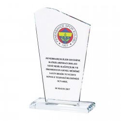 ÖNDER KRİSTAL PLAKET ÖNDER KRİSTAL PLAKET