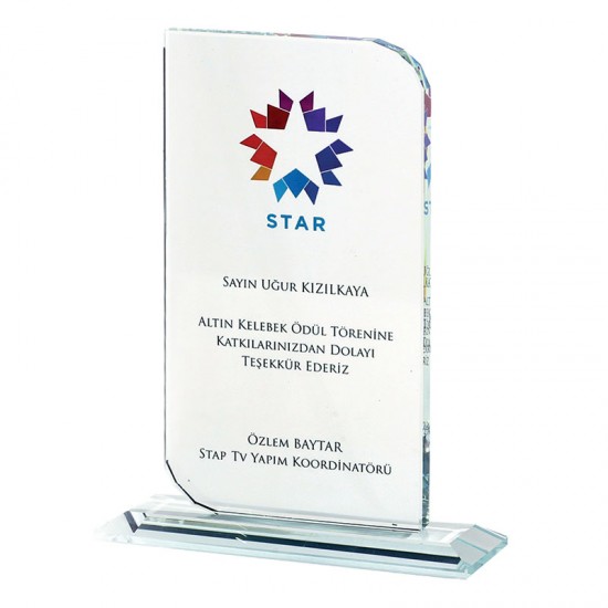 Kristal Plaket 012 Kristal Plaket 012