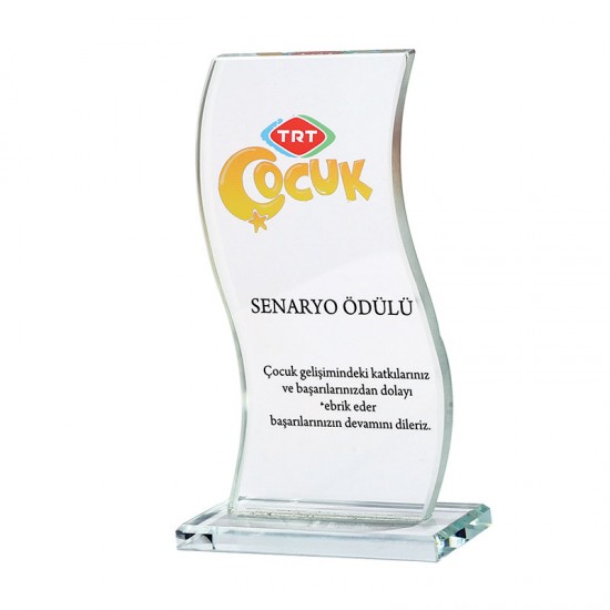 Kristal Plaket 013 Kristal Plaket 013