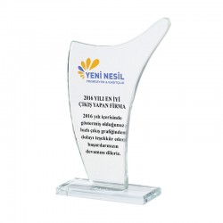 Kristal Plaket 017
