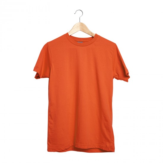 GARDENYA TURUNCU XL SIFIR YAKA TİŞÖRT, 488716-XL