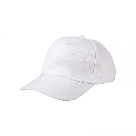 Yerli Üretim Polyester Şapka Beyaz Yerli Üretim Polyester Şapka Beyaz