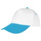 PAPATYA BEYAZ-TURKUAZ POLYESTER ŞAPKA, 489438 PAPATYA BEYAZ-TURKUAZ POLYESTER ŞAPKA, 489438