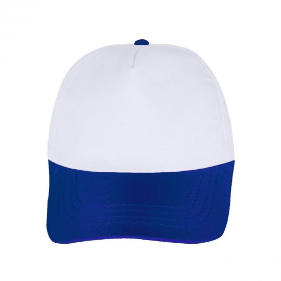 PAPATYA BEYAZ-SAKS MAVİ POLYESTER ŞAPKA, 489442