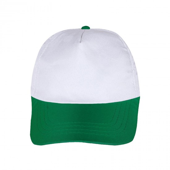 PAPATYA BEYAZ-YEŞİL POLYESTER ŞAPKA, 489443