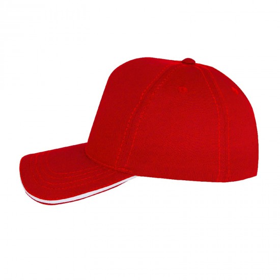 POMELO KIRMIZI SANDWICH SİPER COTTON ŞAPKA, 489604