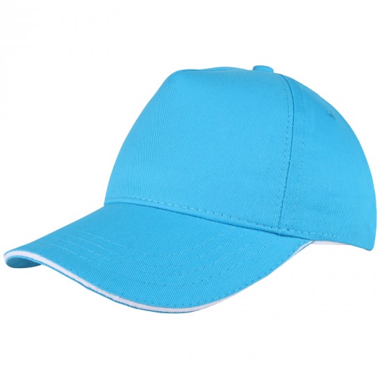 POMELO TURKUAZ SANDWICH SİPER COTTON ŞAPKA, 489623
