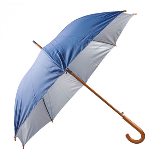 MANGOSTAN LACİVERT AHŞAP SAPLI ŞEMSİYE, 489705