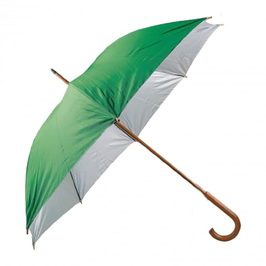 MANGOSTAN YEŞİL AHŞAP SAPLI ŞEMSİYE, 489710