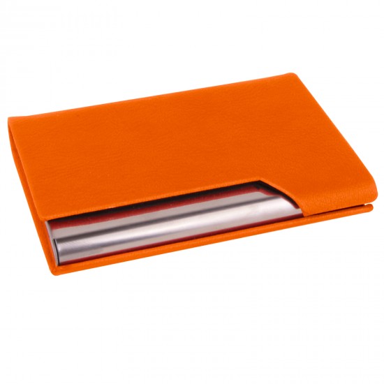 PAYİDAR TURUNCU DERİ KARTVİZİTLİK, 493116