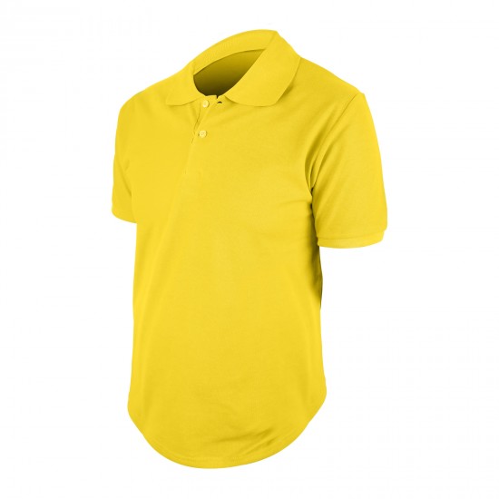 BEGONYA SARI XXL POLO YAKA TİŞÖRT, 498506-XXL