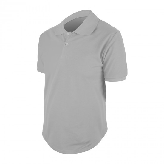 BEGONYA GRİ XXL POLO YAKA TİŞÖRT, 498522-XXL