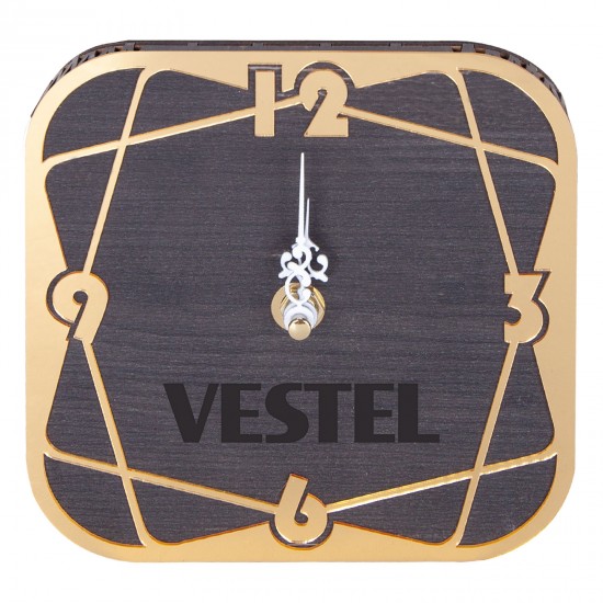 VARDA123 AHŞAP MASAÜSTÜ SAAT (145X145 MM), 502619 VARDA123 AHŞAP MASAÜSTÜ SAAT (145X145 MM), 502619