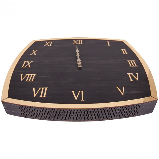 FLORA AHŞAP DUVAR SAATİ (410X410 MM), 502701