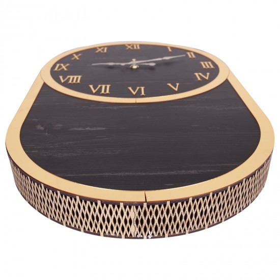 ORİON AHŞAP KASA DUVAR SAATİ (300X500 MM), 502801