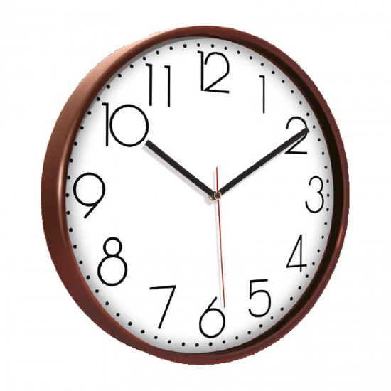 PAN164 AHŞAP PLASTİK ÇERÇEVE DUVAR SAATİ (380 MM), 5044519