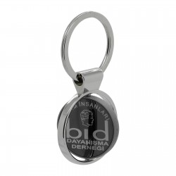 AĞAÇOLUK ÇİFT YÖN METAL DÖNER ANAHTARLIK